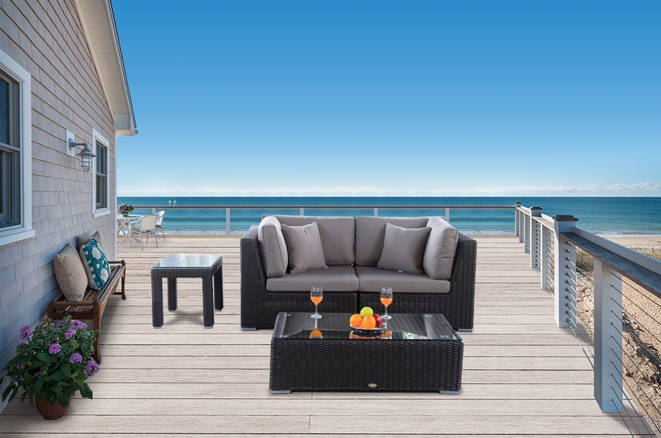 2 sitzer bahira braun lounge