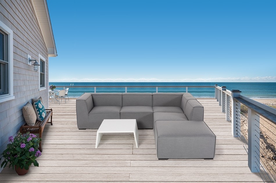 Allwetter Outdoor Lounge Xl Bonita grau