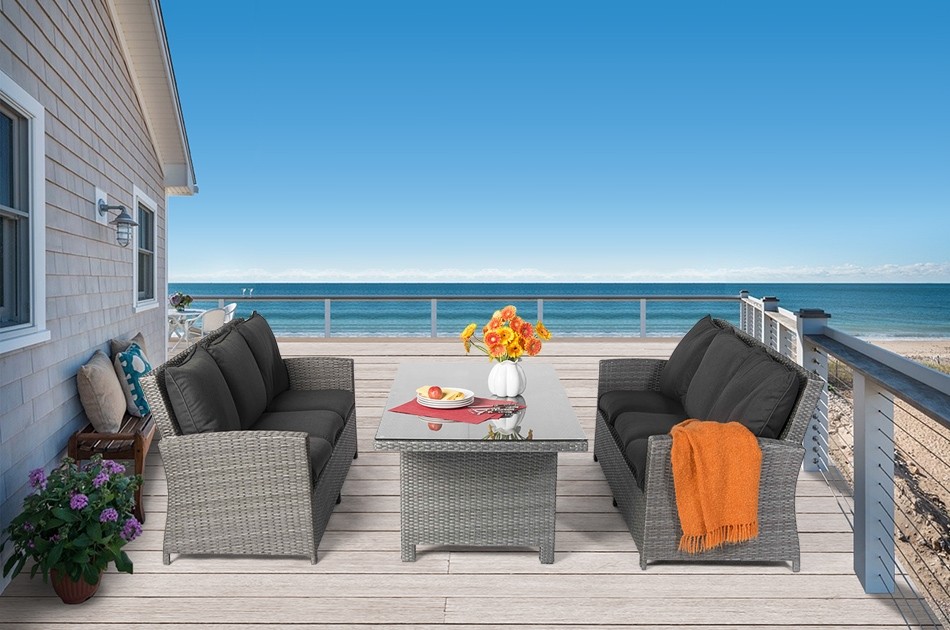 Gartentisch Peppels Lounge Dining grau