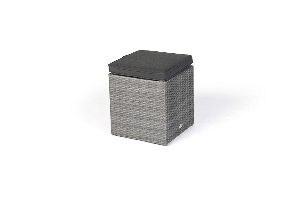 Gartentisch Peppels Lounge Dining Hocker grau