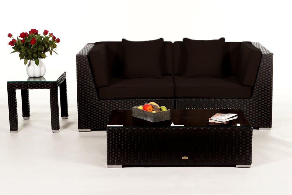 Lounge Orient Überzugset schwarz