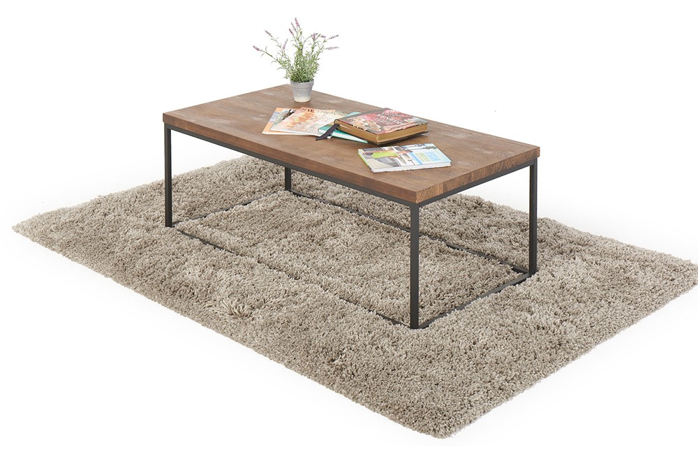 martinotti ragnar couchtisch aus holz mitwohnzimmer teppich