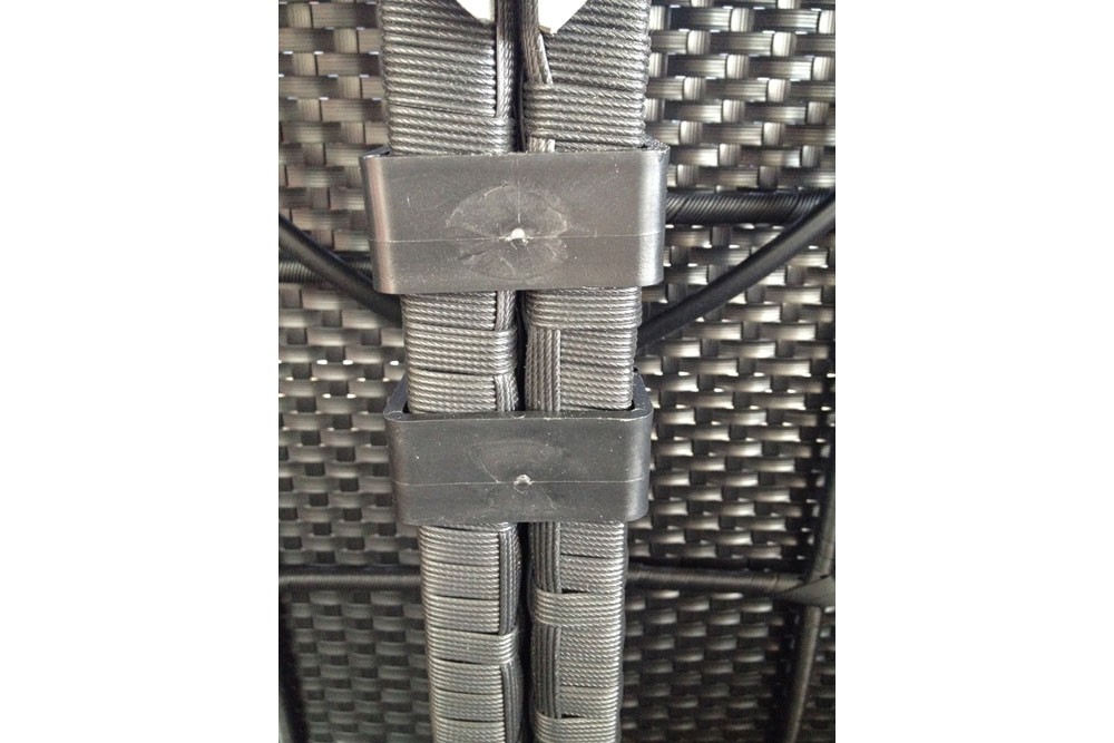 Rattan Lounge Klammern 2 Stück