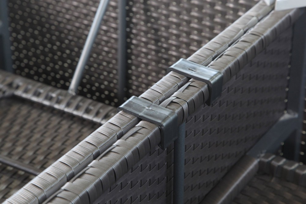 Rattan Lounge Klammern Fernando