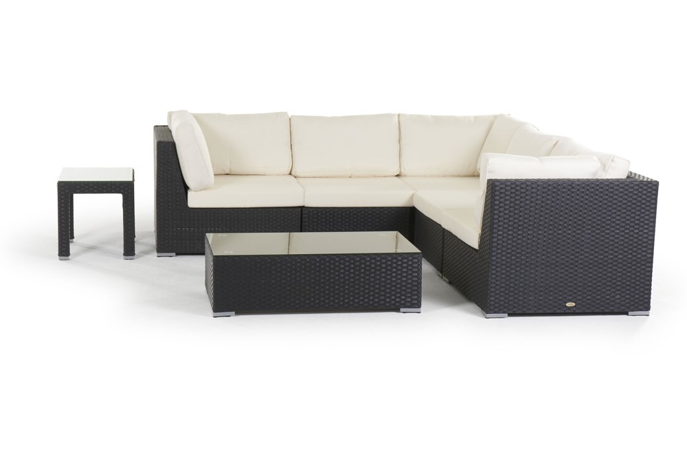Rattanmöbel Fernando, Überzug beige