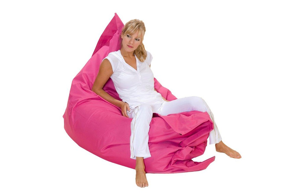 Sitzsack Sitzlounge Kissen Loungepillow pink