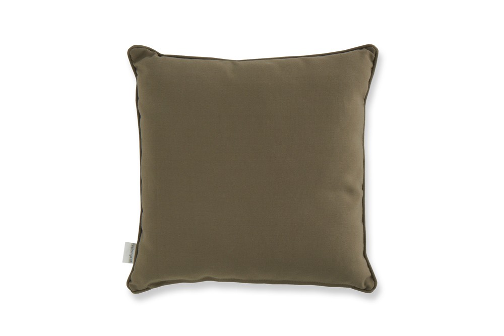 Zierkissen sandbraun für Rattan Lounge Möbel