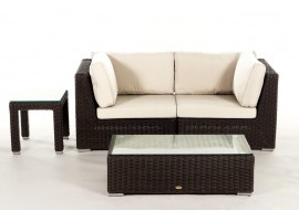Polsterbezug Set beige, Bahira Lounge