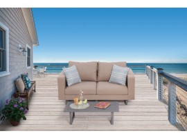 Trinidad 2-Sitzer Sofa sandbraun