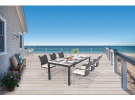 Sale schwarz Tisch mit 6 Stühlen