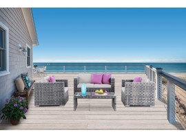 Stoffbezug beige für die Gartenlounge Tiffany 