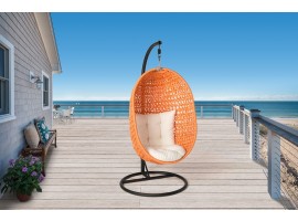 Coco Hängekorb orange