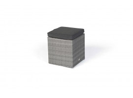 Rattan Hocker Peppels mixgrau