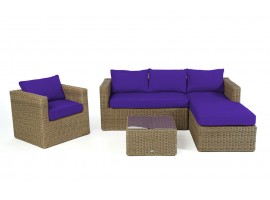 Stoffbezug violett für die Jurassic Lounge