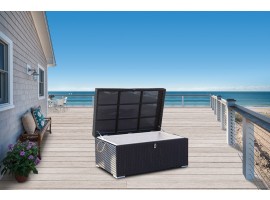 Kissenbox schwarz Medium