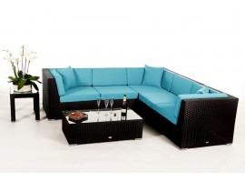 Polsterbezug Set aqua, Day Loungemöbel