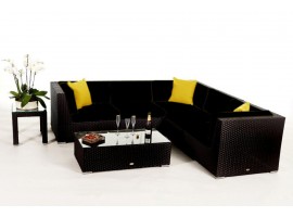 Polsterbezug Set schwarz, Day Loungemöbel