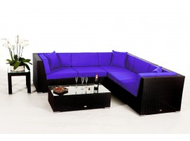 Polsterbezug Set violett, Day Loungemöbel