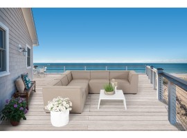 Saidy Outdoor-Lounge sandbraun