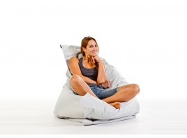Loungepillow Sitzsack hellgrau Big