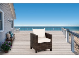 Tupai Rattan Sessel mix braun