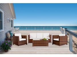 Rimini Rattanmöbel braun