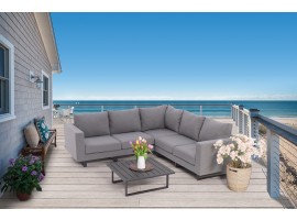 Santorini Outdoor Lounge grau