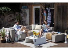 Bonita Outdoor Lounge sandbraun