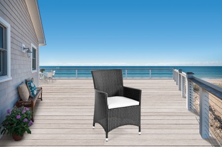 Jamaika Gartenstuhl schwarz