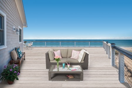 Grace Rattan Lounge Dining braun