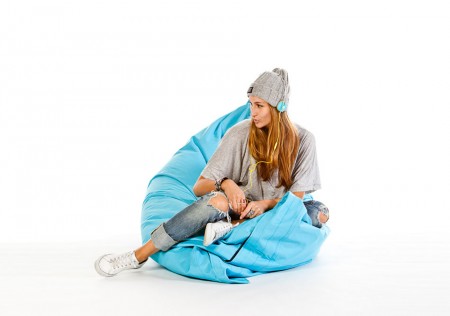 Loungepillow Loungesack aqua Big