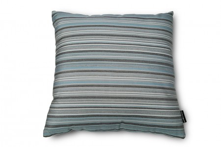 Dekokissen blue stripes Outdoorstoff
