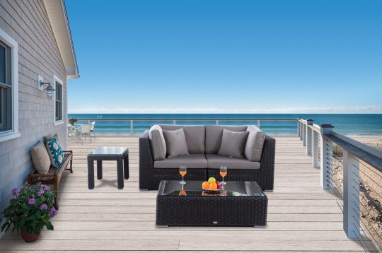 2 sitzer bahira braun lounge