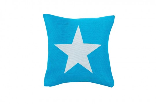 Dekokissen Big Star Aqua