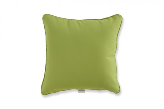 Dekokissen grüen Rattan Lounge Deko