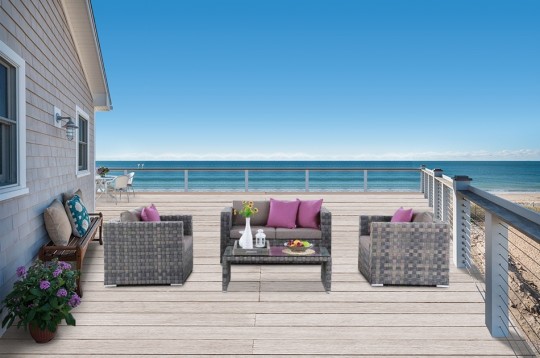 Gartenlounge Tiffany graubraun