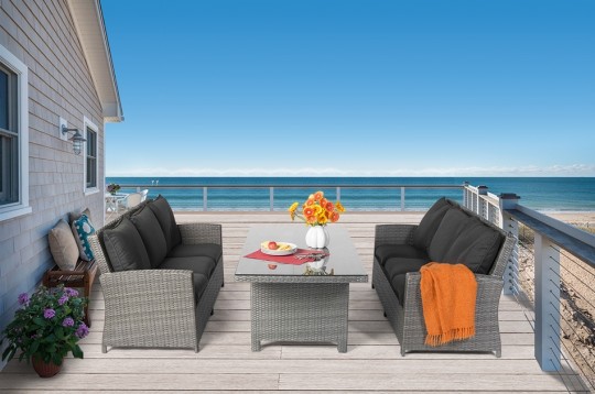 Gartentisch Peppels Lounge Dining grau