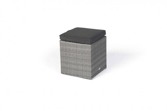 Gartentisch Peppels Lounge Dining Hocker grau