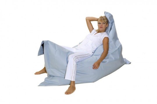 Sitzsack Loungepillow hellblau