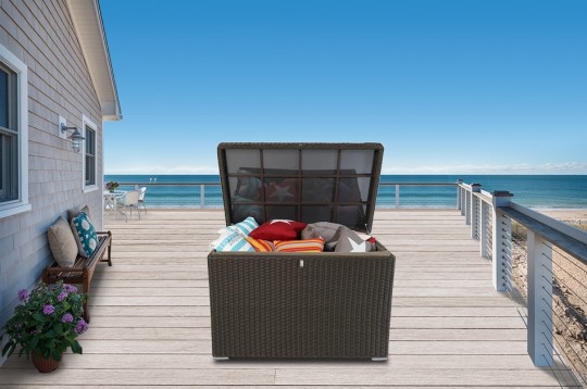 Kissenbox gross El Vado braun