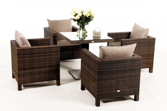 Lounge Polster Bezugsset sandbraun Tupai