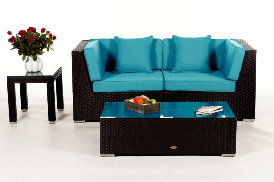 Lounge Orient Überzugset aqua