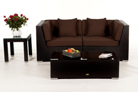 Lounge Orient Überzugset braun