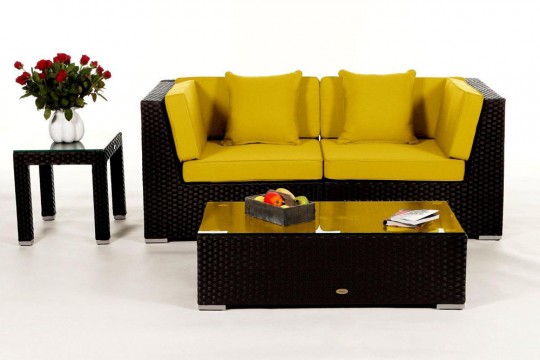 Lounge Orient Überzugset gelb