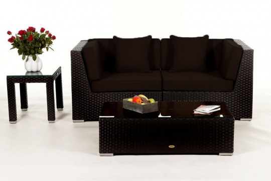 Lounge Orient Überzugset schwarz