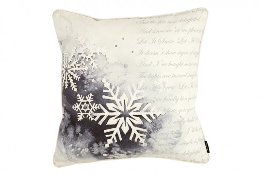Möbel Gartenmöbel Dekokissen Snowflake