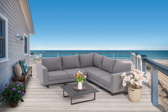 santorini outdoor moebel grau