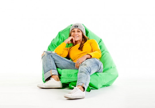 Sitzsack XL hellgrün Loungepillow