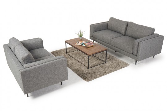 Sofa Ragnar Martinotti: Couchtisch aus Holz