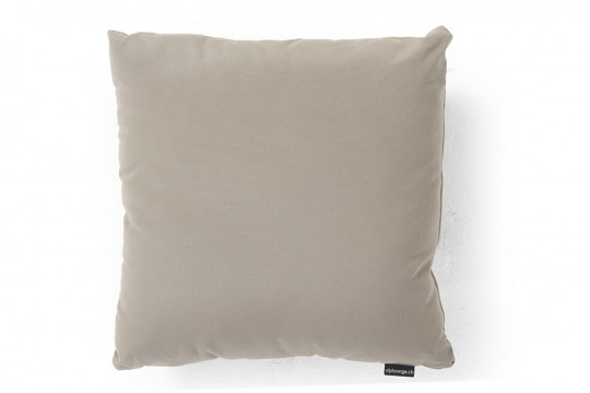Sunbrella fabric Garten Kissen sandbraun